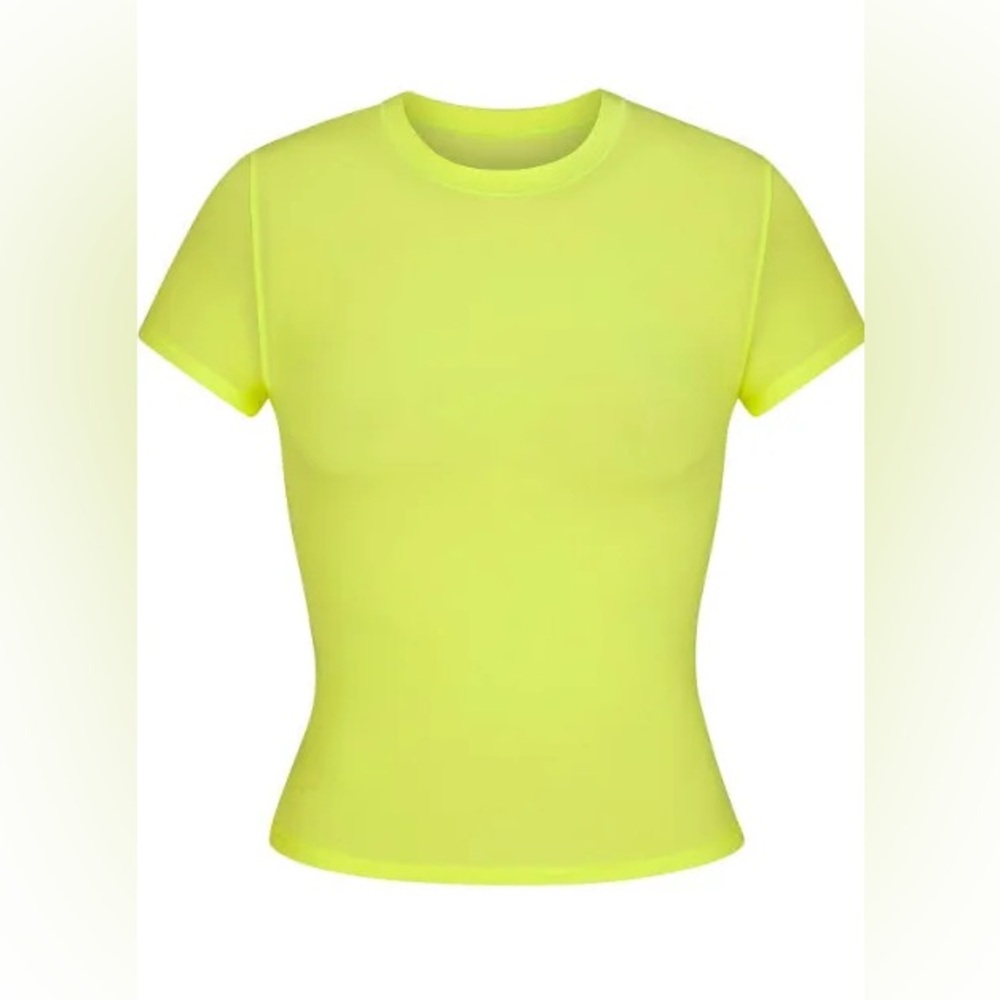 SKIMS Fits Everybody T Shirt In Daffodil NWT